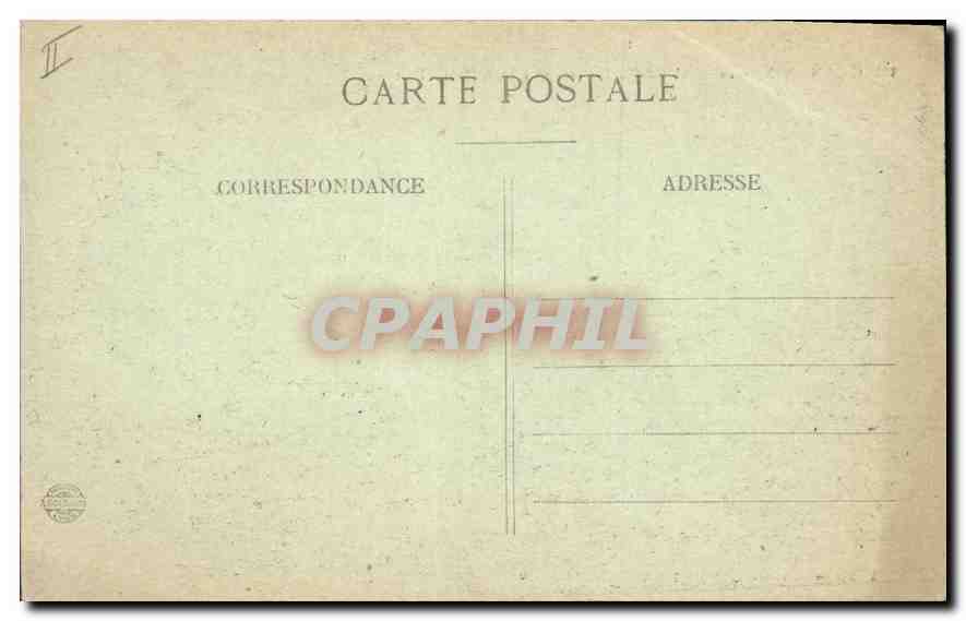Chamonix — Das Chalet de la Flégère und die Aiguille du Dru — Verlag: Chamonix, Nr. 875 — Rückseite