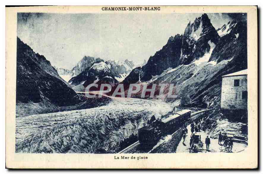 Chamonix-Mont-Blanc — La Mer de glace — G. Tarras, phot.éd. Chamonix-Mont-Blanc
