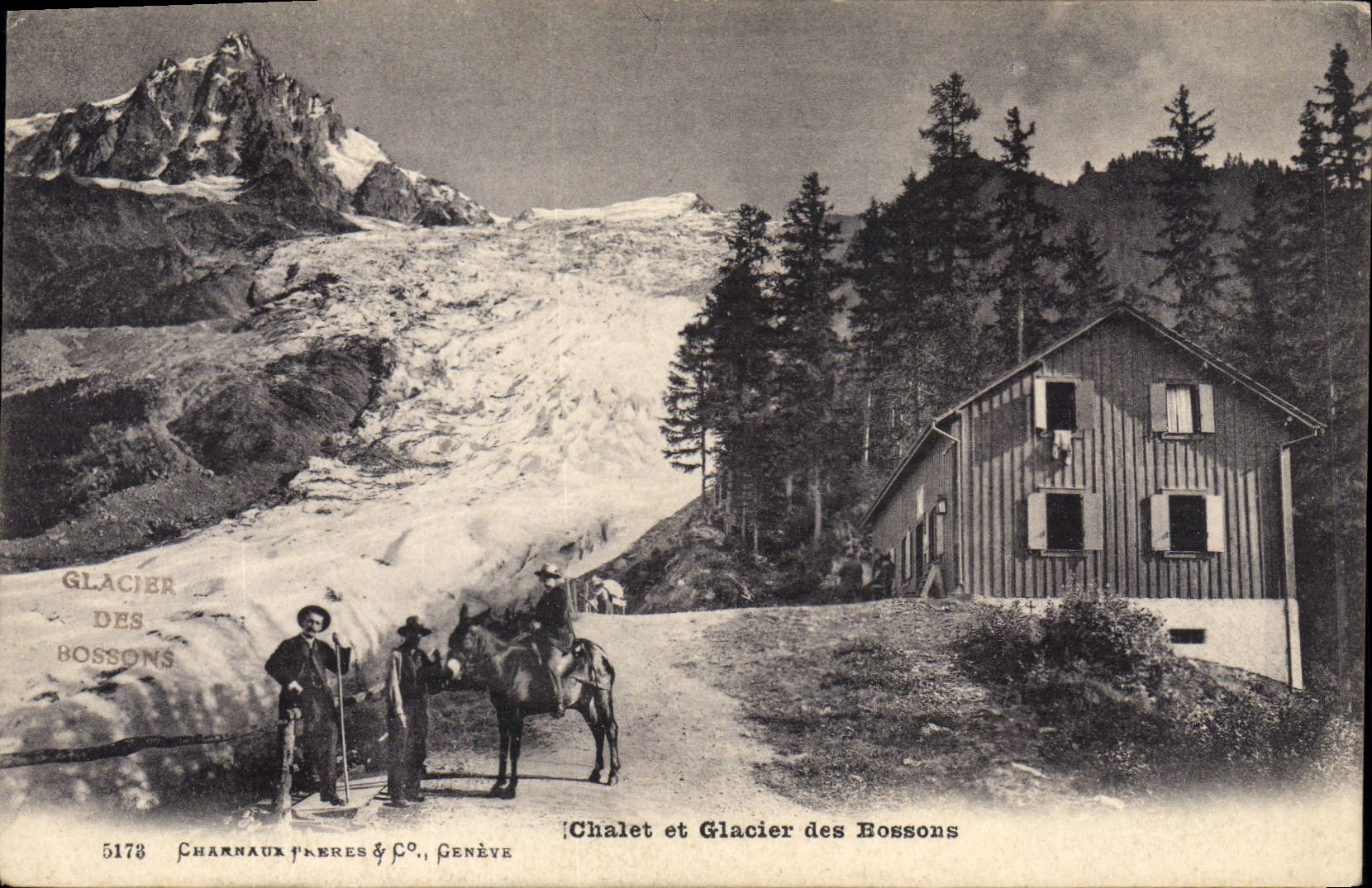 Chalet et Glacier des Bossons — Charnaux Frères & Co., Genève, n° 5178