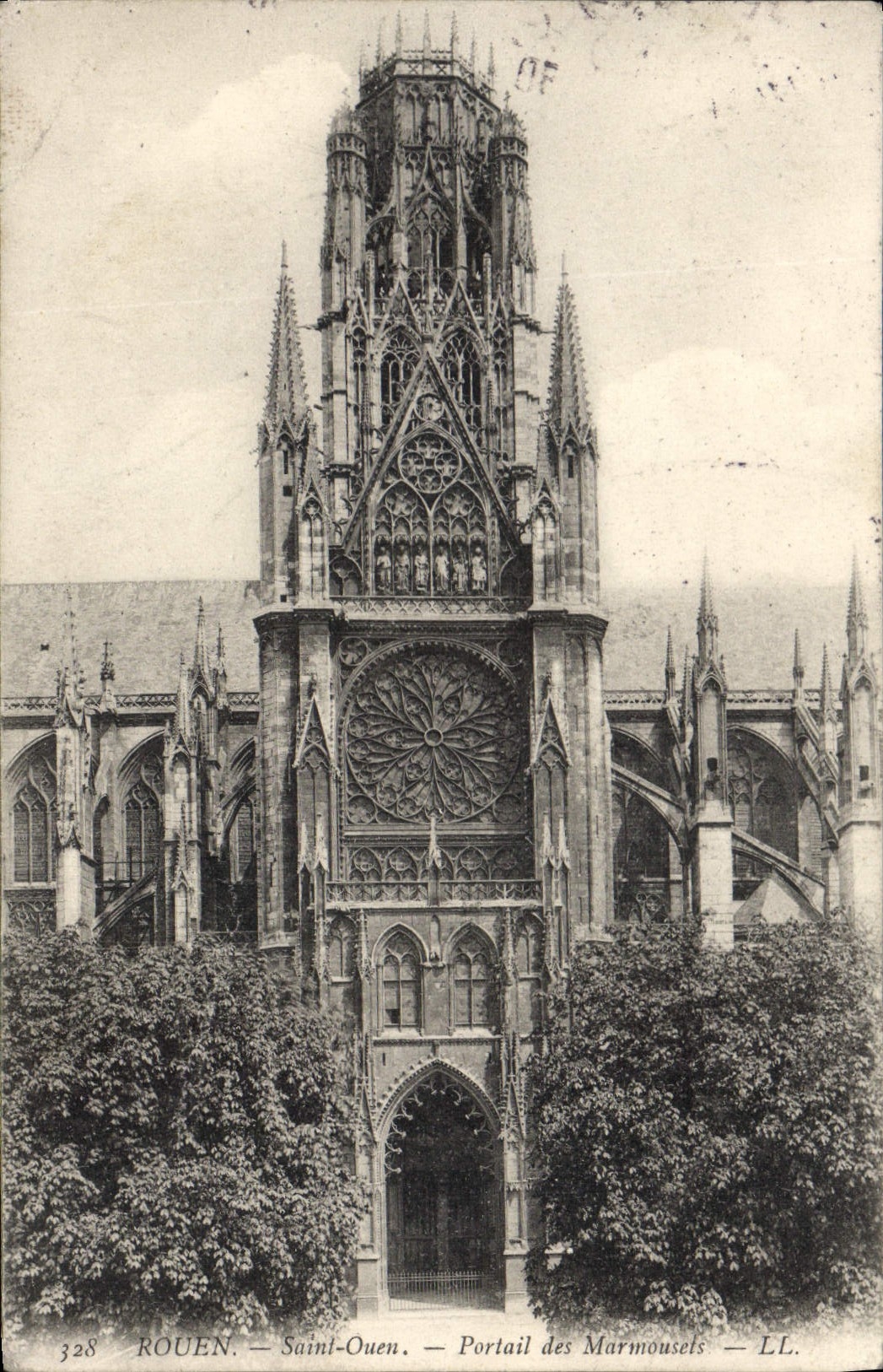 CPA Rouen Saint Ouen Portail des Marmousels 