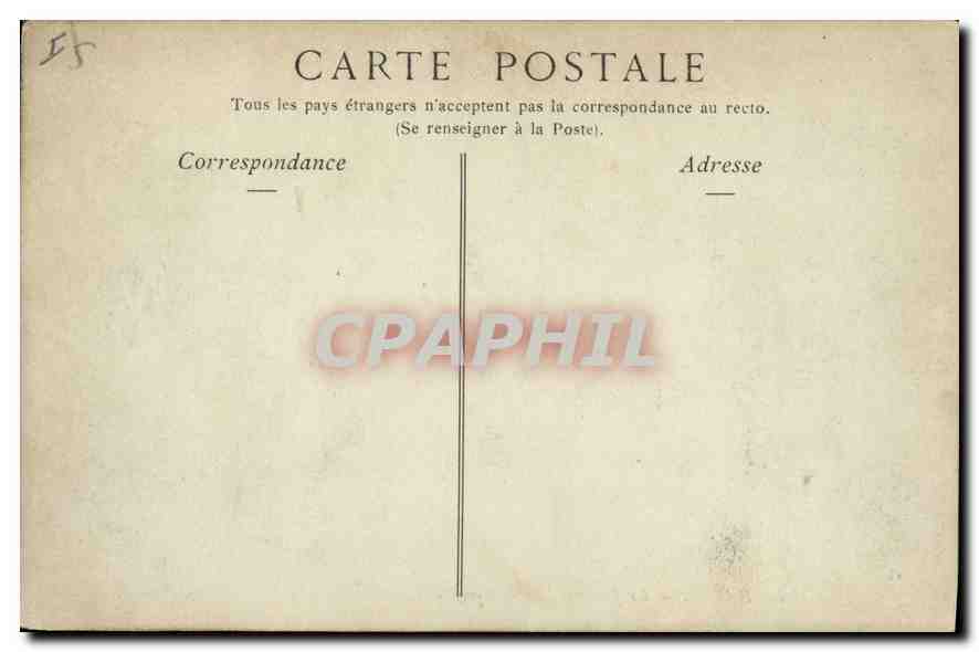 CPA Le Havre La Jetee un Jour de Tempete  — Rückseite