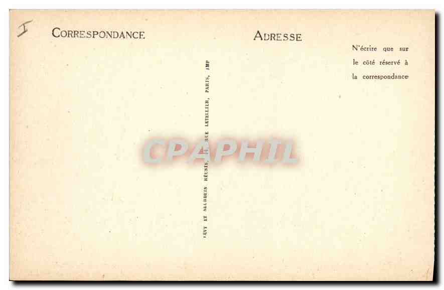 CPA Le Havre Le Pain de Sucre  — Rückseite