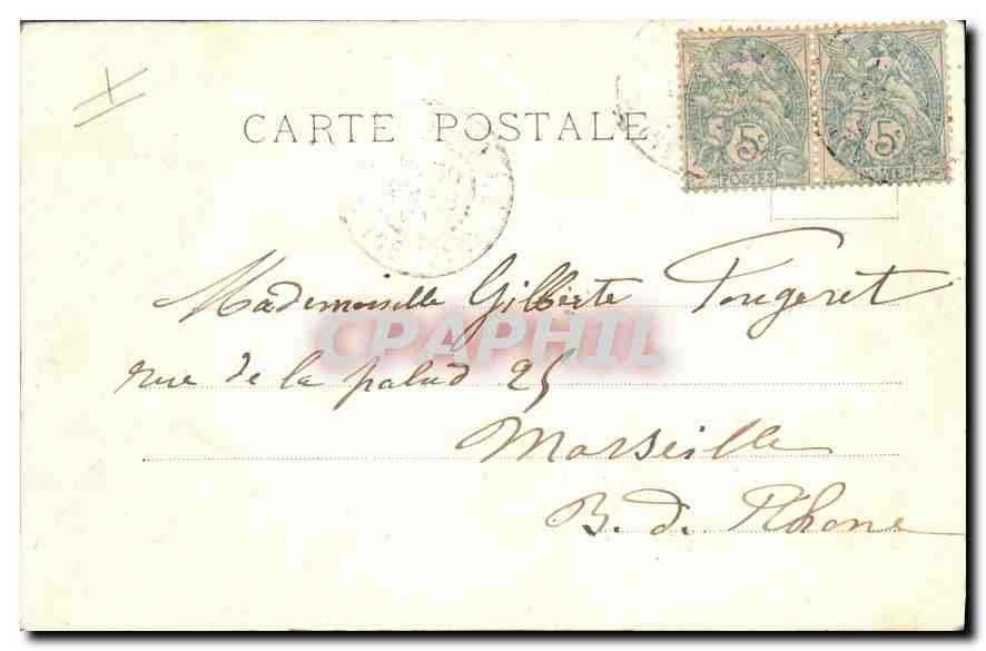 CPA Le Havre L'Eglise Notre Dame  — Rückseite