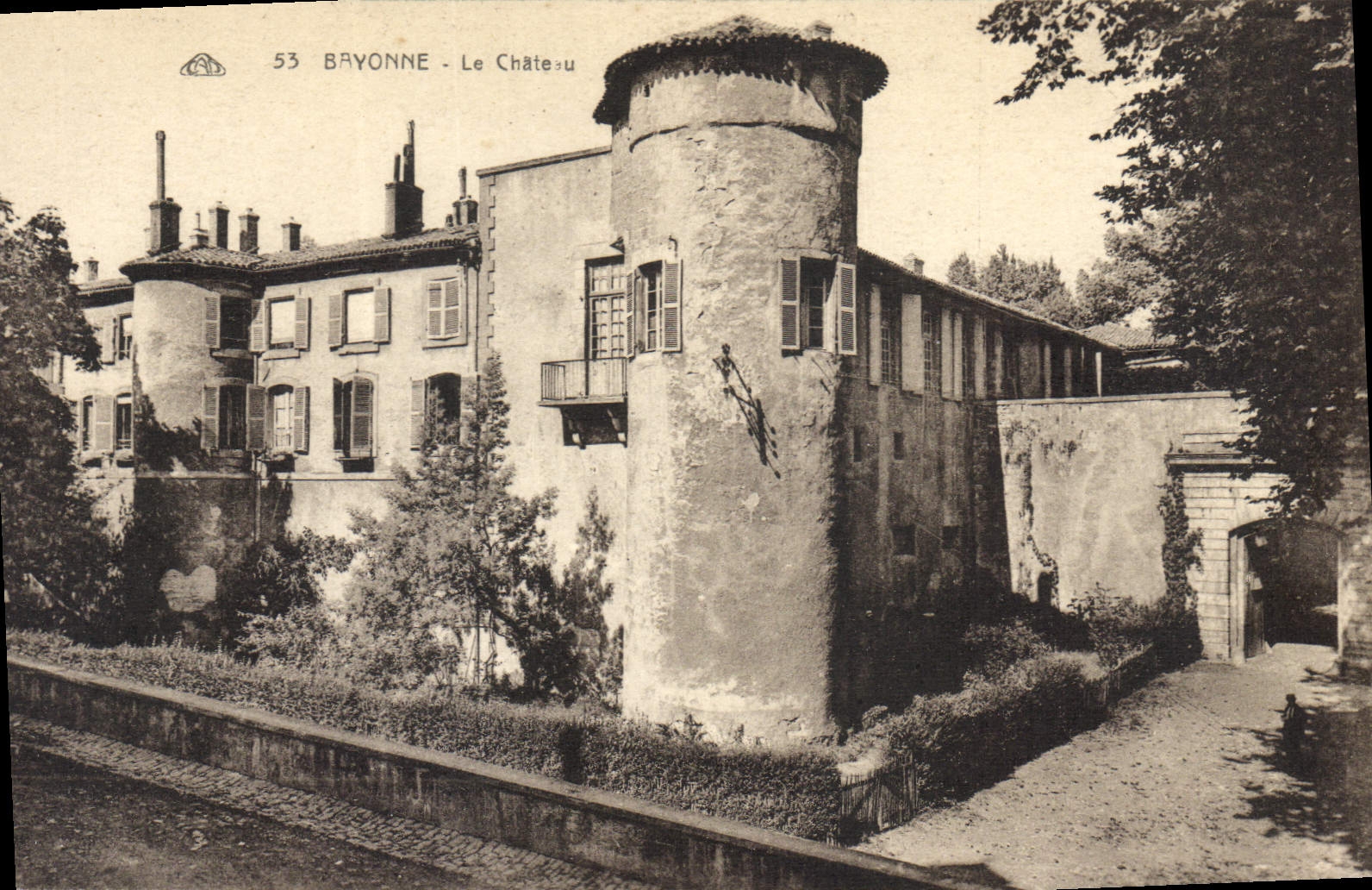 CPA Bayonne Le Chateau 