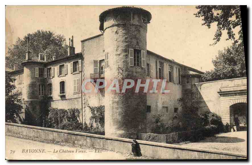 CPA Bayonne La Chateau Vieux 
