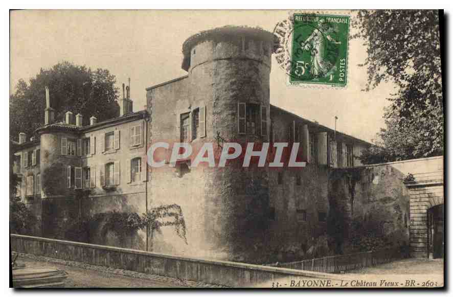 CPA Bayonne Le Chateau Vieux 