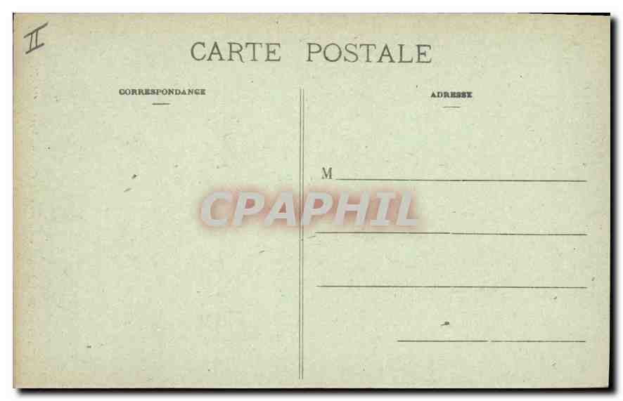 CPA Bayonne Caserne du Chateau Neuf Militaria — Verso
