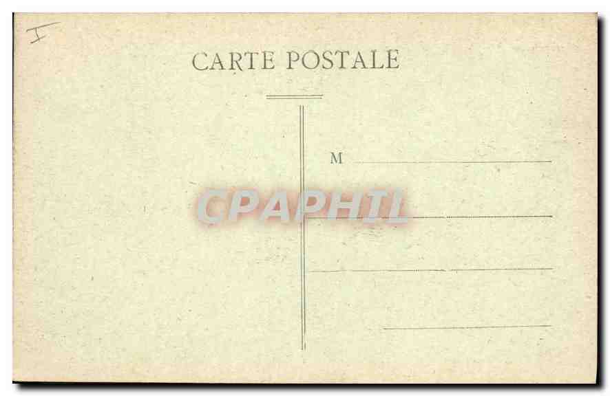 CPA Chateau de Pau Salle a manger  — Verso
