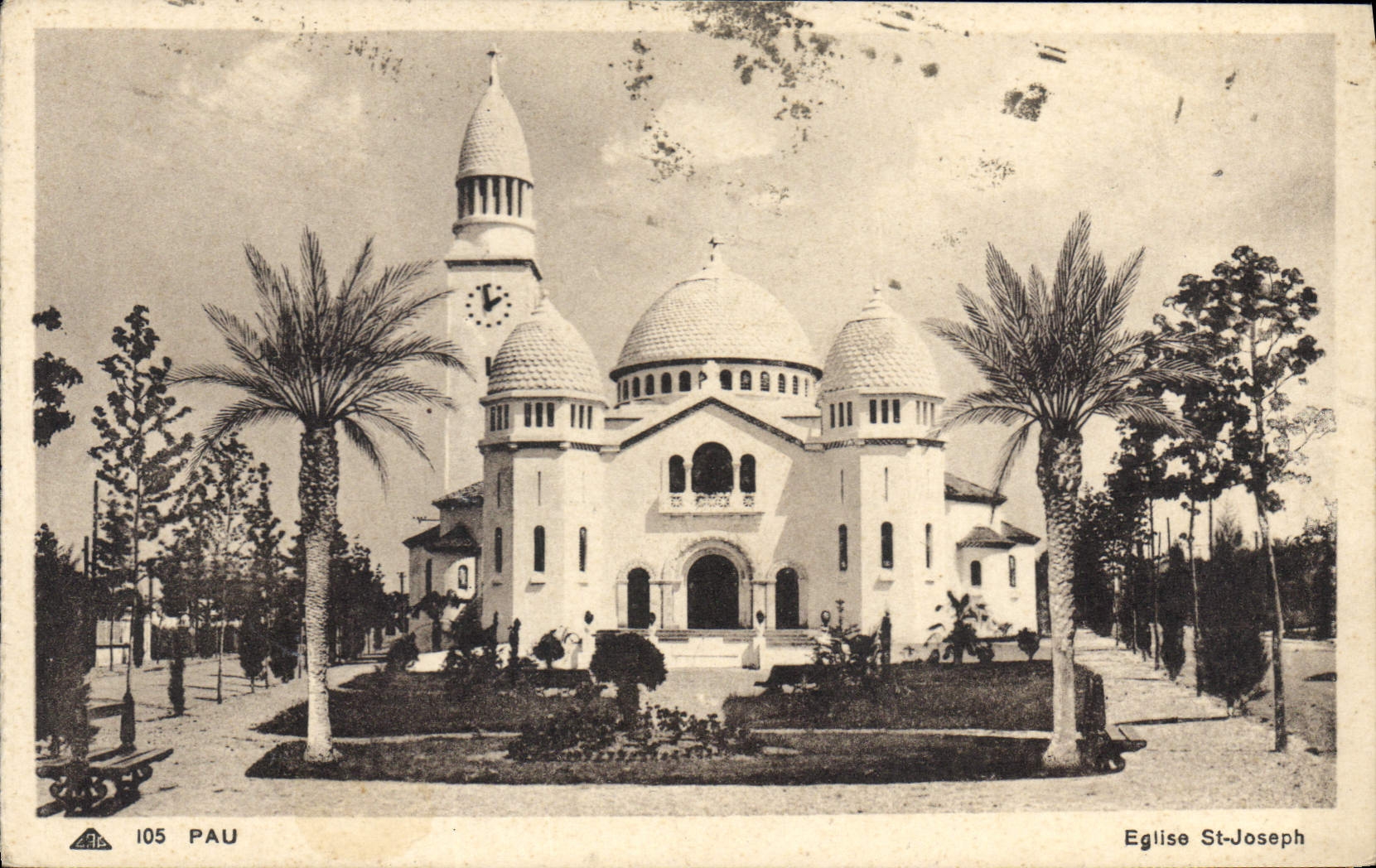 Église Saint-Joseph — Pau — éditeur ALC, n° 105