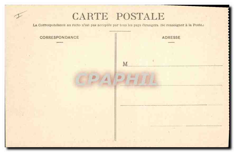 Pau - Vue sur le prolongement de la Place Royale — éditeur non identifié, n° de série non visible — Verso