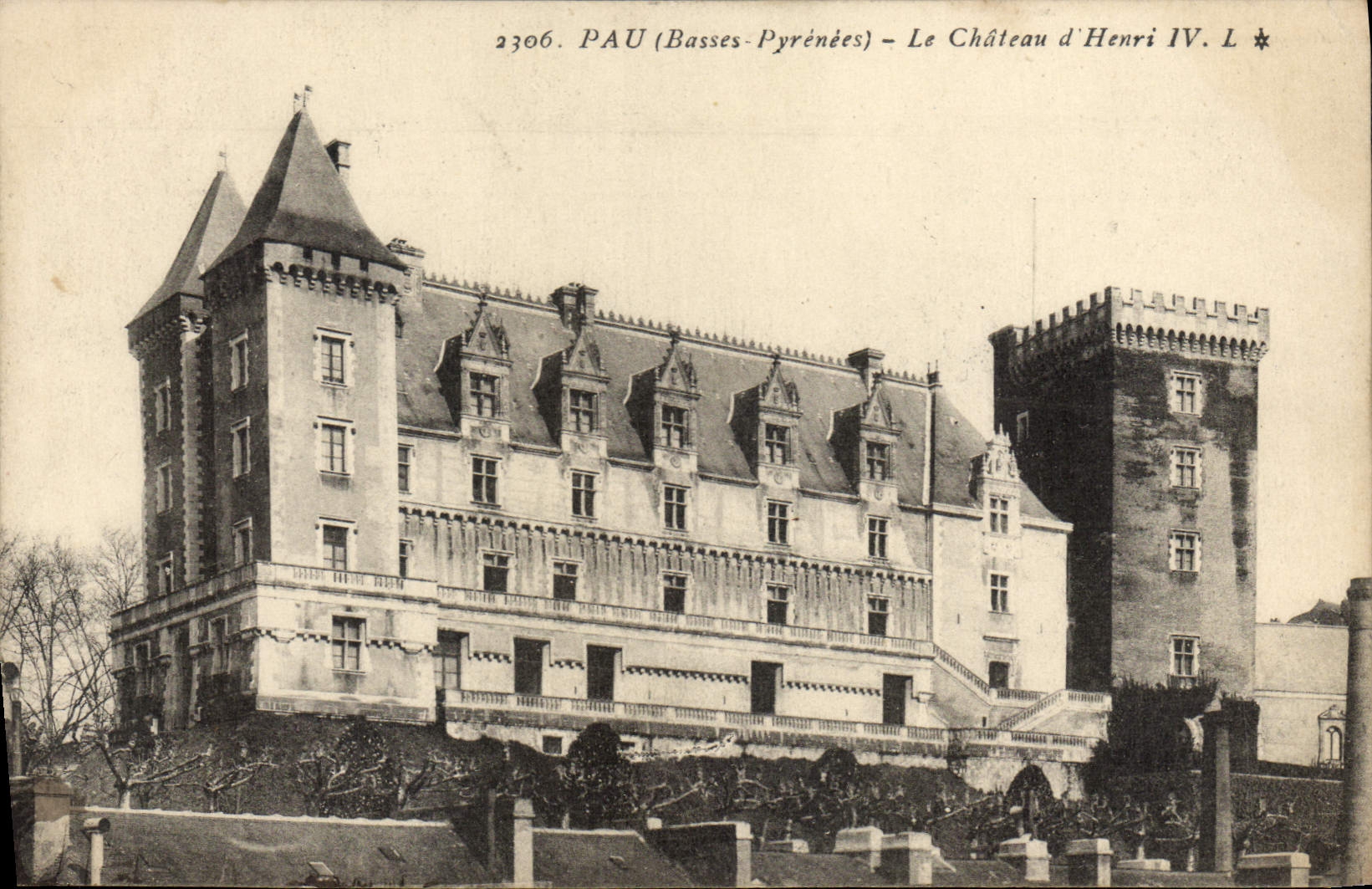 CPA Pau Basses Pyrenees Le Chateau d'Henri IV 