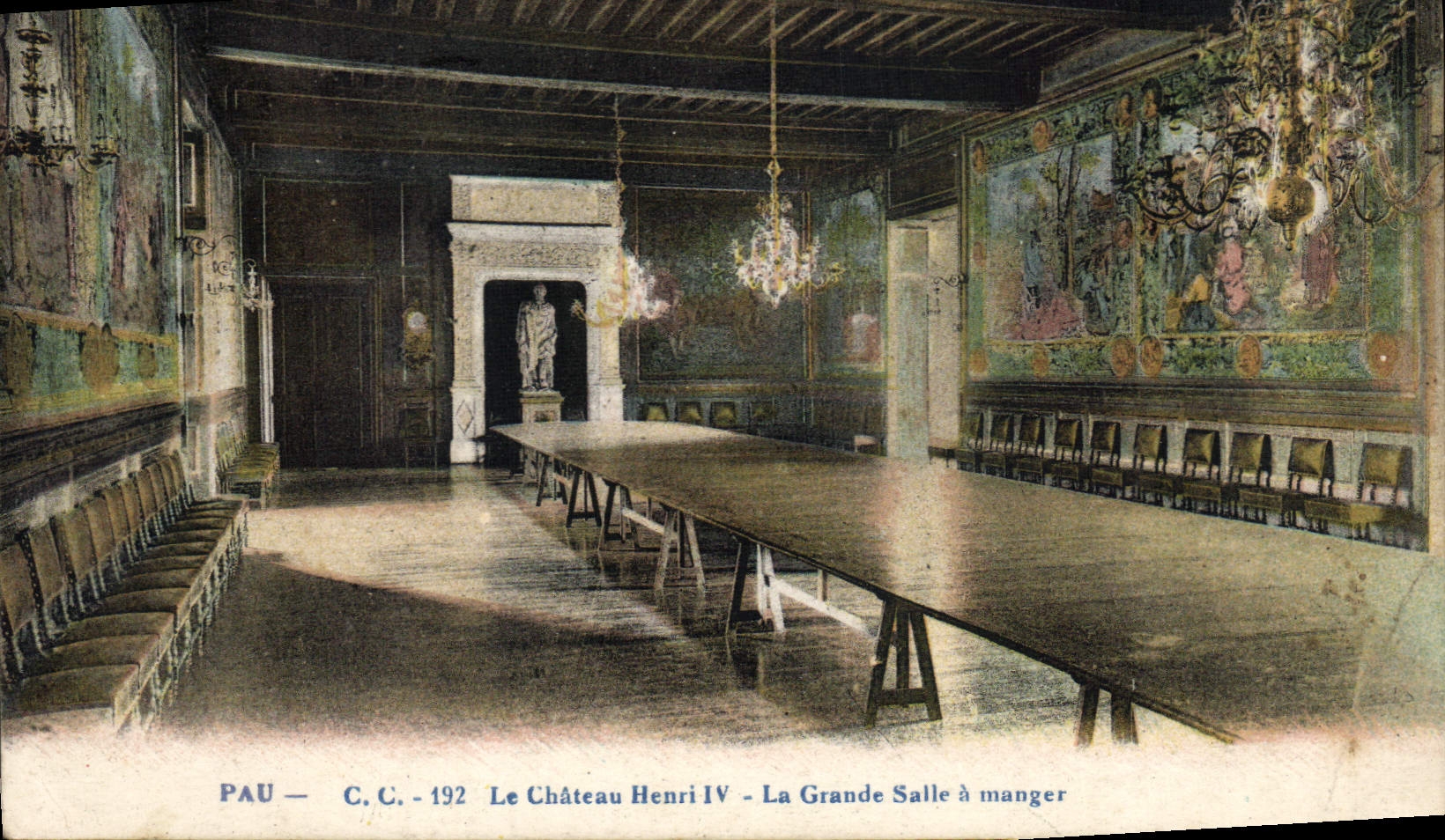 Pau — Le Château Henri IV — La Grande Salle à manger — C.C. - 192