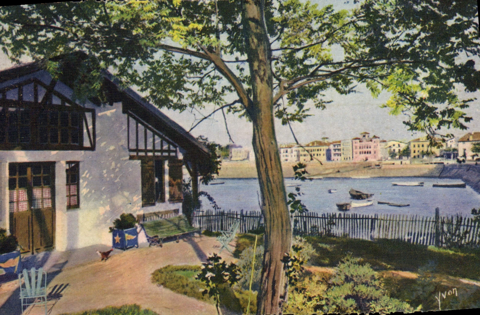 Saint-Jean-de-Luz — Un joli coin du Port — Éditions d'Art Yvonn, Paris