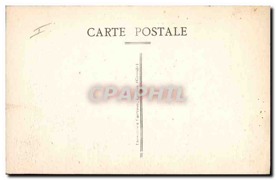 CPA La Cote Basque Saint Jean de Luz Un coin du Port Maison de l'infante — Rückseite