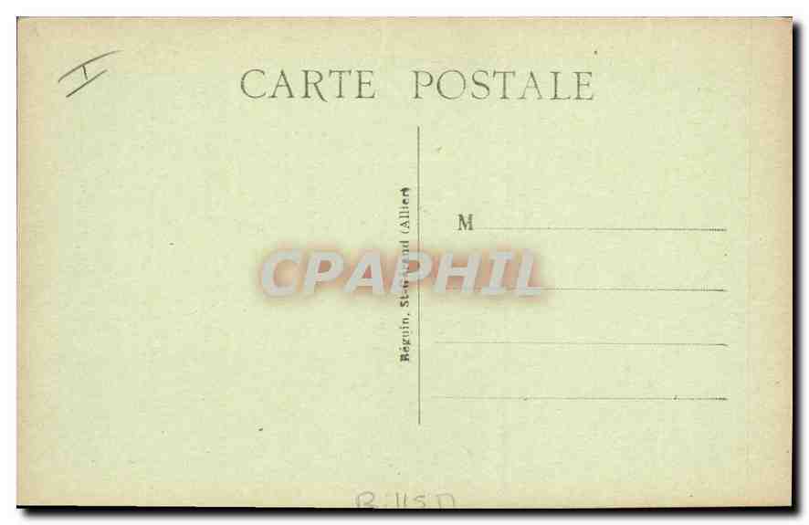 CPA Royat les Bains L'Eglise et la Fontaine  — Rückseite