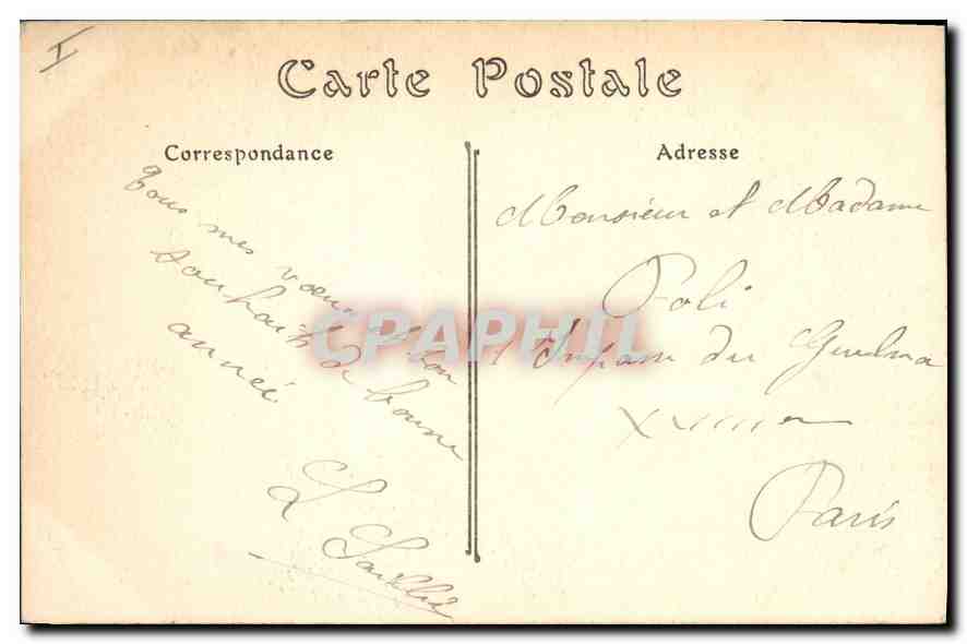 CPA Rouen Entree de la Porte des Libraires  — Rückseite