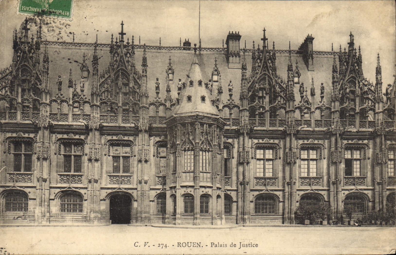 CPA Rouen Palais de Justice 