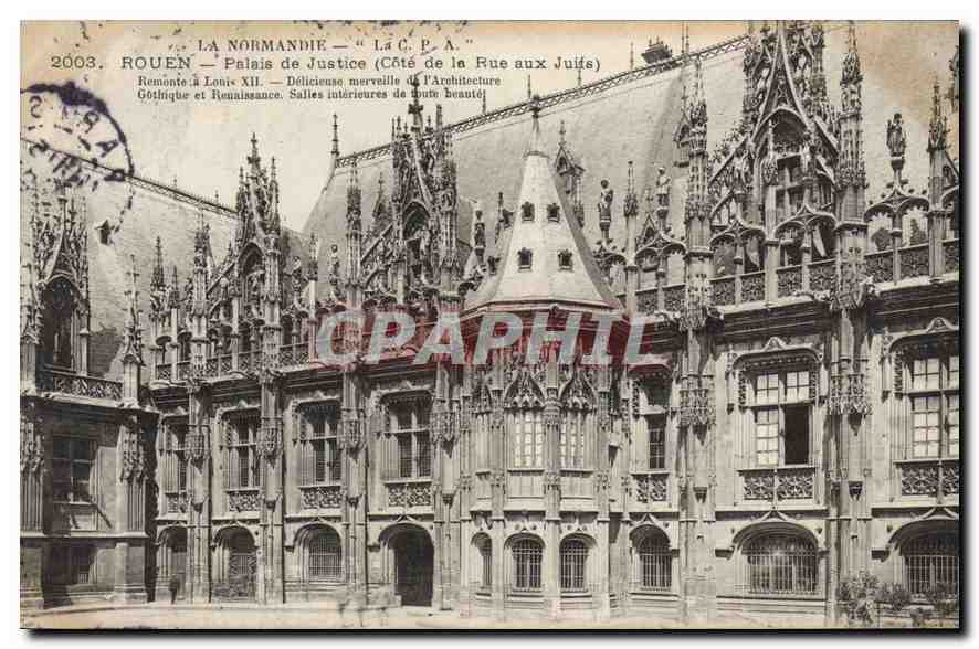 CPA Rouen Palais de Justice 