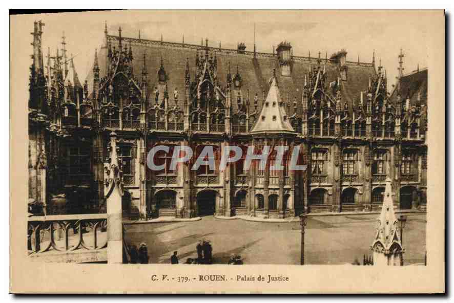 CPA Rouen Palais de Justice 