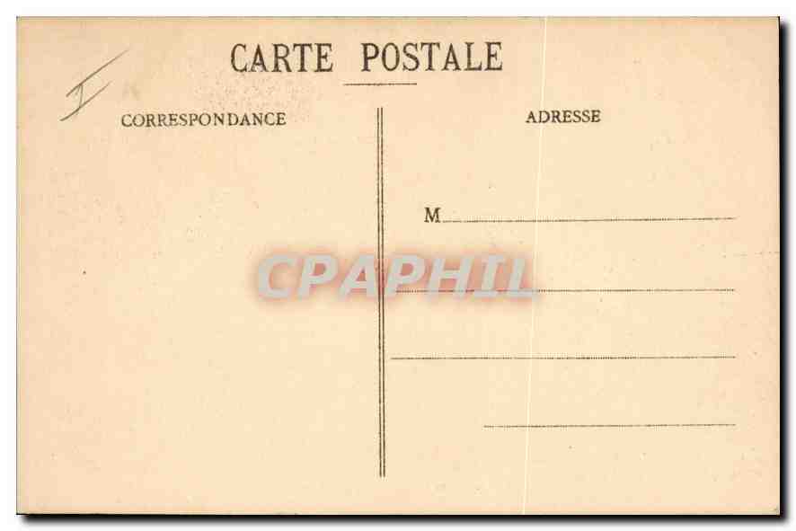 CPA Rouen Palais de Justice  — Verso