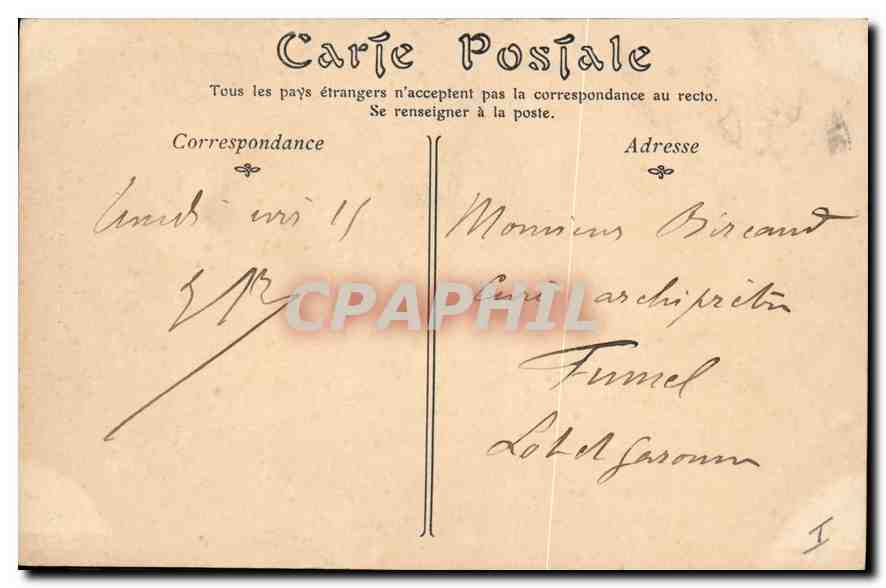 CPA Catherale de Rouen Tombeau des Cardinaux d'Amboise  — Verso