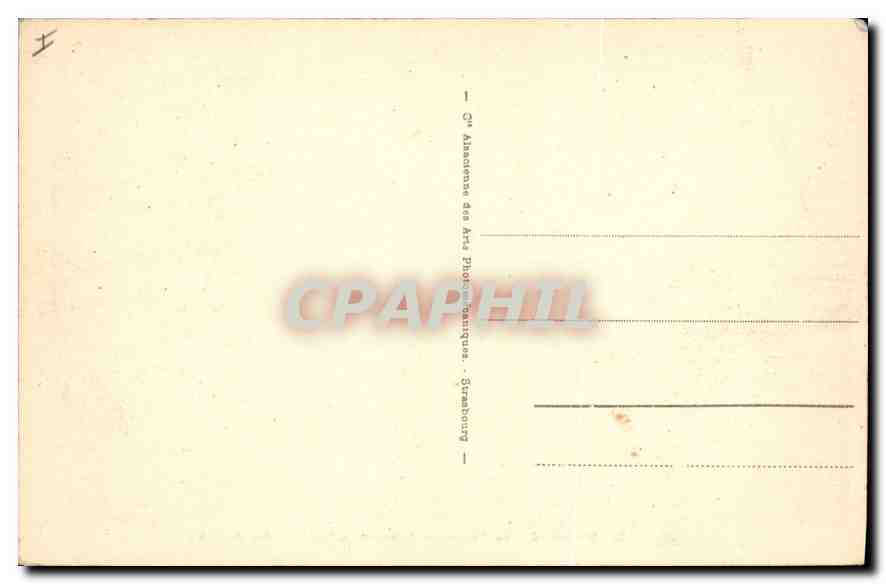 CPA Biarritz La Pointe du Phare et la Roche ronde percee  — Verso