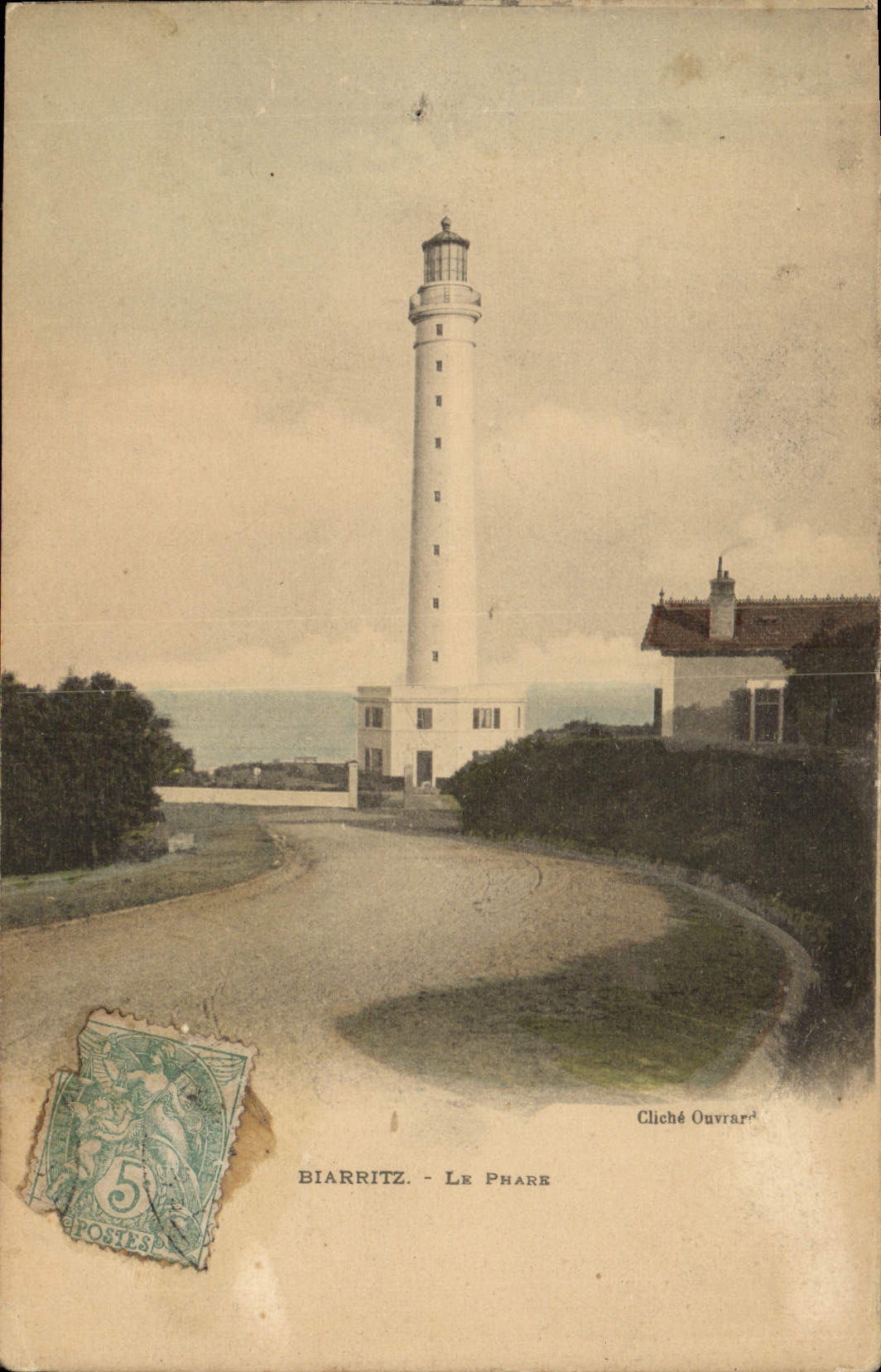 Biarritz - Le Phare — Cliché Ouvrar