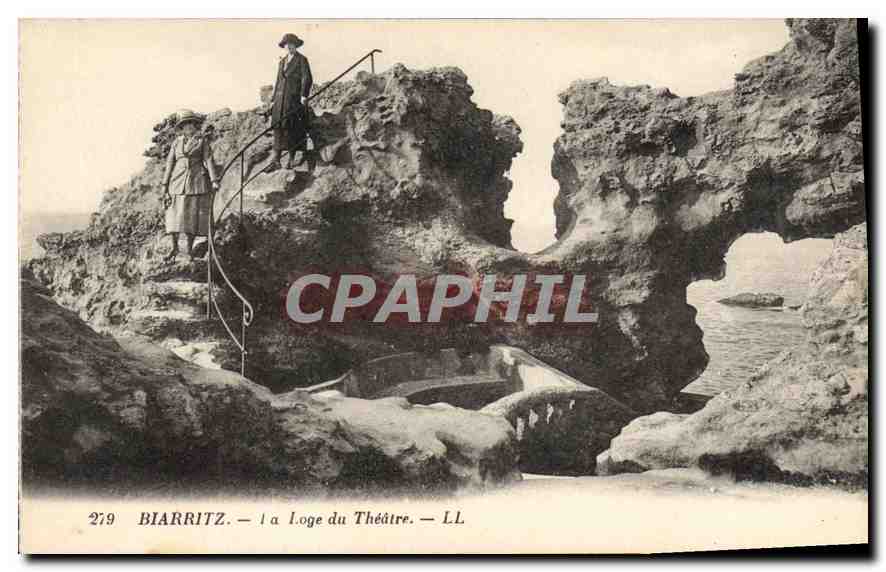 CPA Biarritz La Loge du Theatre 