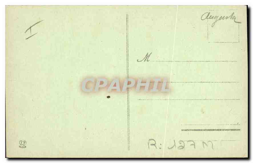 CPA Biarritz Effet de Mer  — Verso