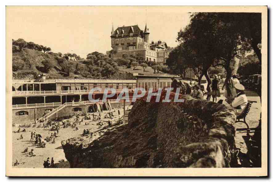 CPA Biarritz Basses Pyrenees La Crique du Port Vieux 