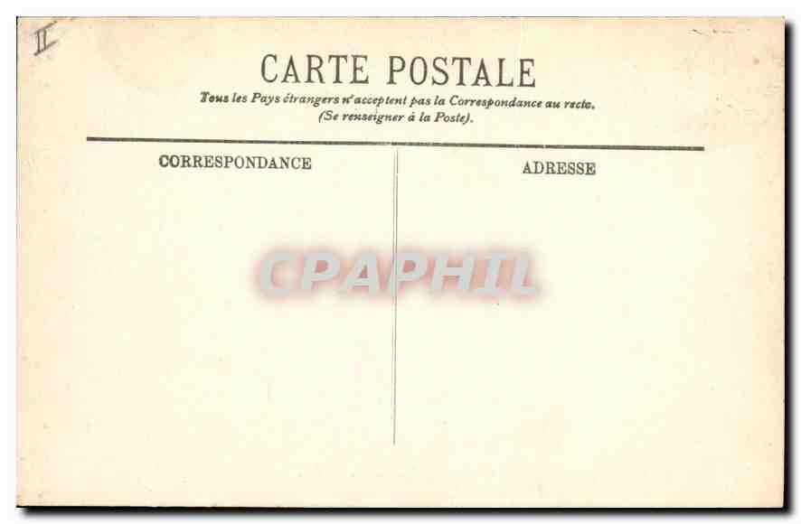 CPA Biarritz Les Thermes Salins La Facade  — Verso