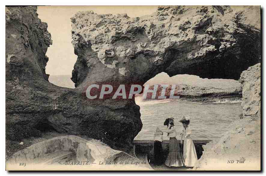 CPA Biarritz Le Rocher de la Loge  