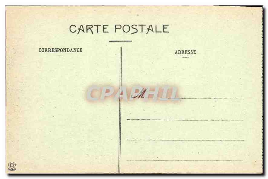 Pau - Nouvelle Terrasse de la Place Royale et Partie Est de la Chaîne des Pyrénées — Phototypie Labouche Frères, Toulouse, n°677 — Back
