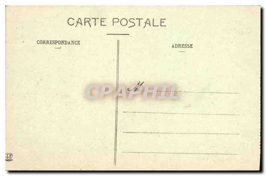 Pau - La Descente de la Gare et le Boulevard des Pyrénées — Phototypie Labouche Frères, Toulouse, n°77 — Rückseite