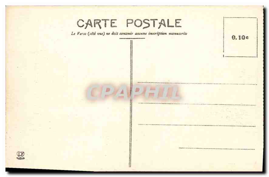 Les Barres-Pyrénées — La Chaîne des Pyrénées — Phototype Langlois Frères Toulouse — Verso