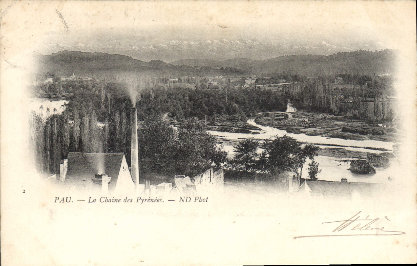 PAU — La Chaîne des Pyrénées — ND Phot