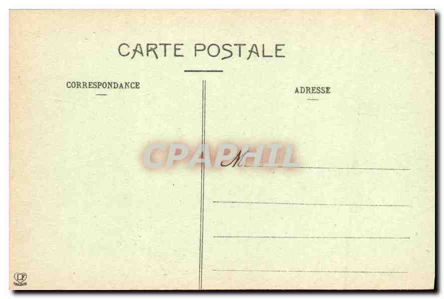 Pau — Vue plongeante sur la Place Royale et la Chaine — Phototype Labouche Frères, Toulouse, n°648 — Rückseite