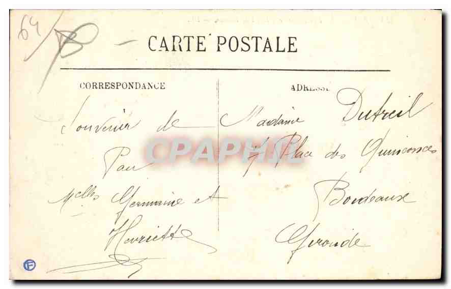 Pau — Le Funiculaire et l'Hôtel de France — LL. — Reverso