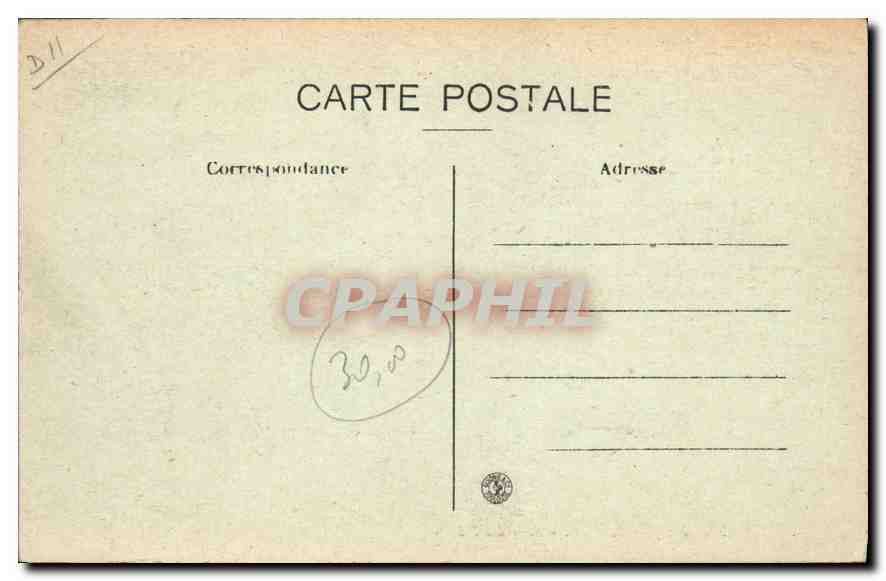 CPA Narbonne Aude Le Musee Salle des Platres  — Rückseite