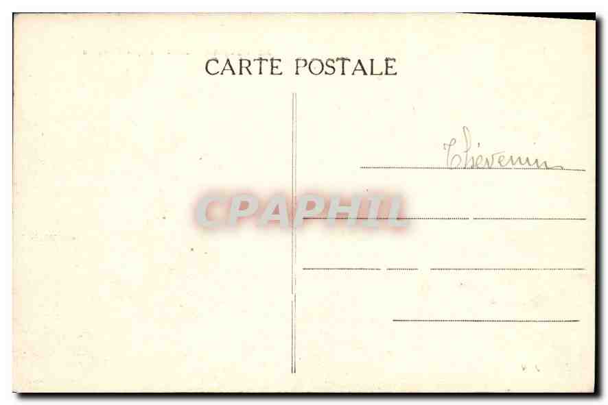 CPA Fouras Jetee sud par Tempete  — Back