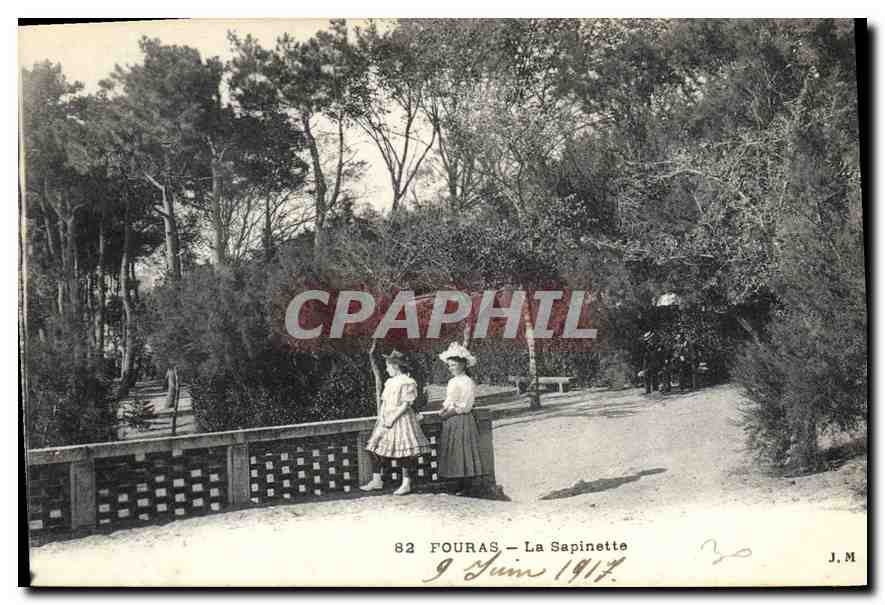 CPA Fouras La Sapinette Enfants