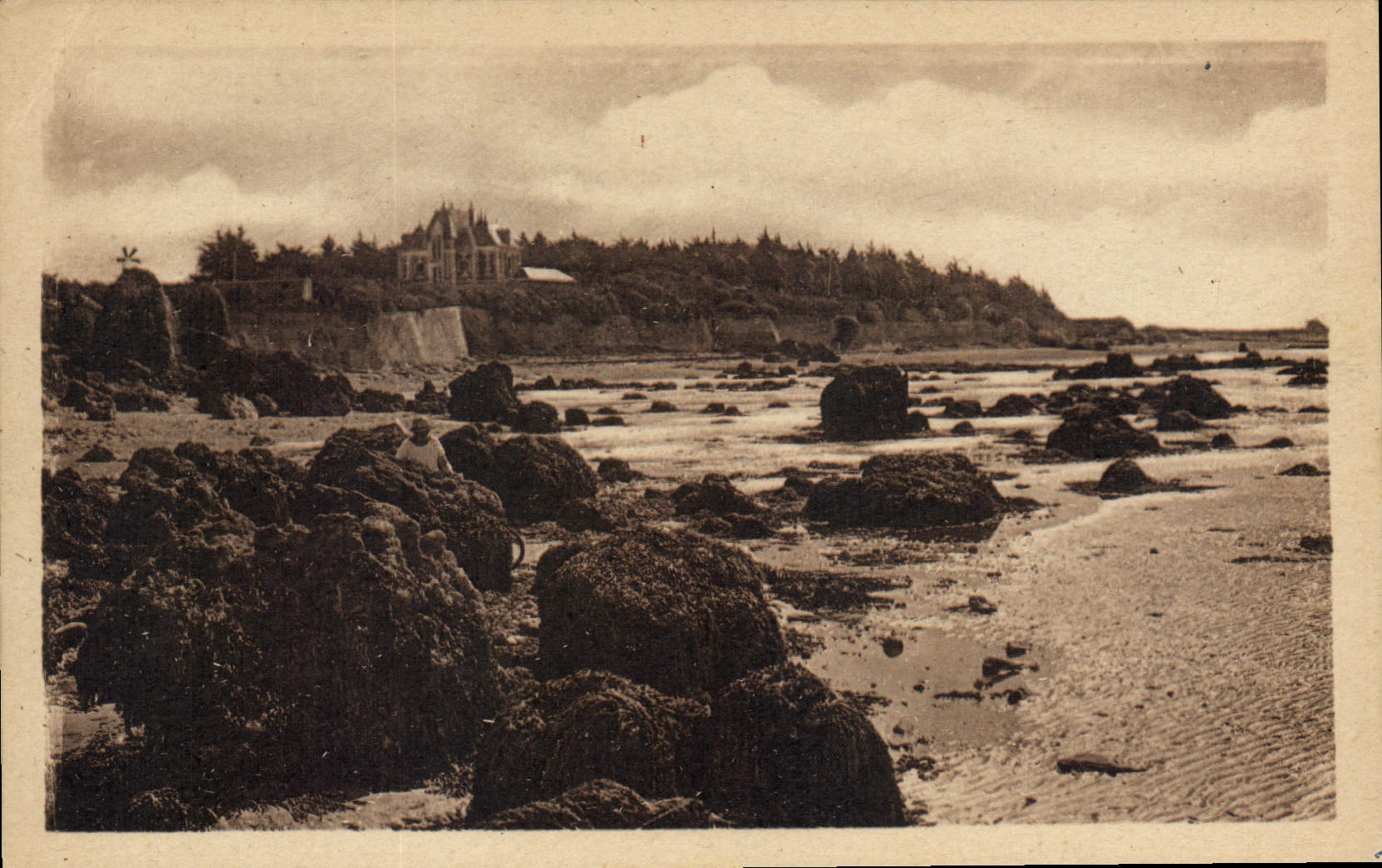 CPA Chatelaillon Les Rochers d'Angoulins 
