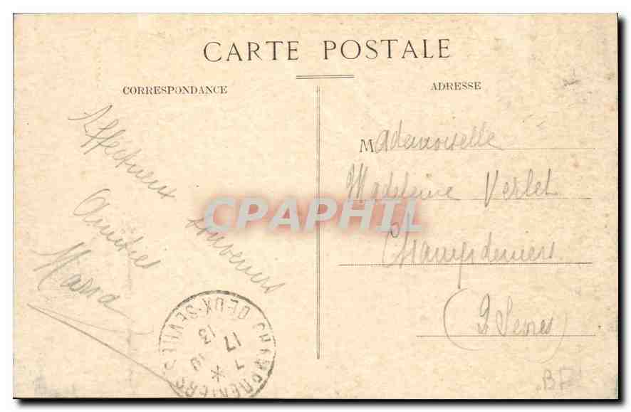 CPA Chatelaillon La Digue et le Port Saint Jean  — Back