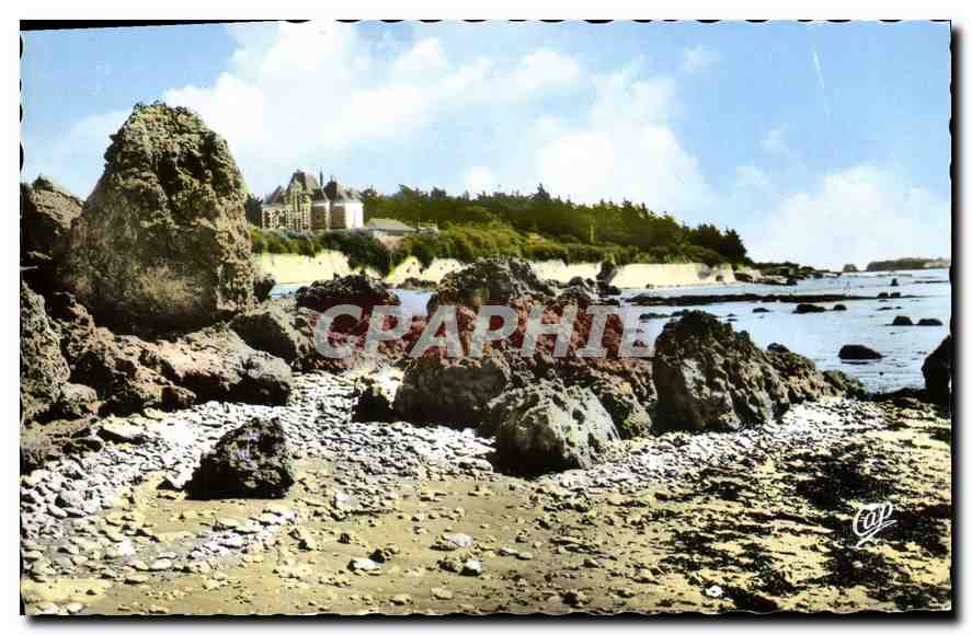 CPA Chatelaillon Les rochers d'Angoulins et le Chateau 