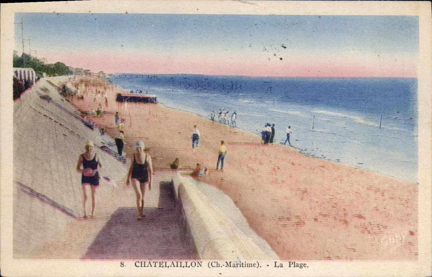 CPA Chatelaillon La Plage 