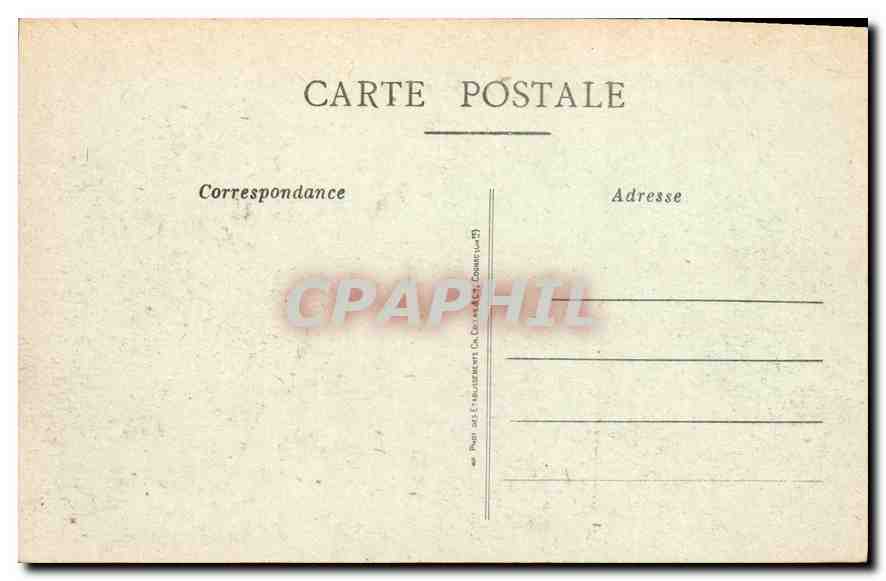 CPA Chatelaillon La Falaise et le Brise Lames  — Rückseite