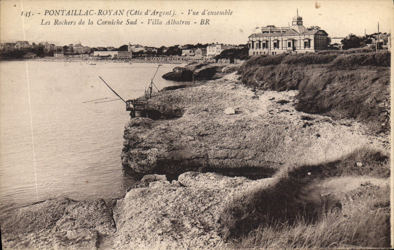 CPA Pontaillac Royan Cote d'Argent Vue d'ensemble 