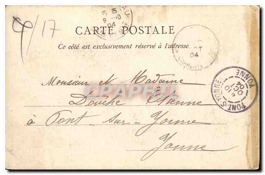 CPA Royan Ile aux Mouettes a Vallieres  — Rückseite
