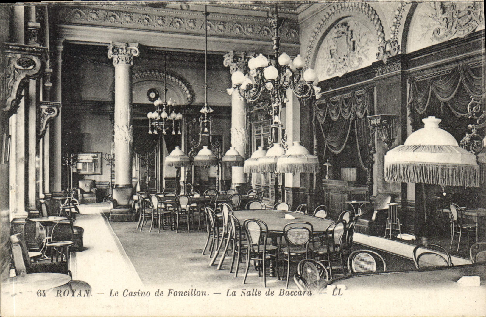 Royan — Le Casino de Foncillon — La Salle de Baccara — ÉL