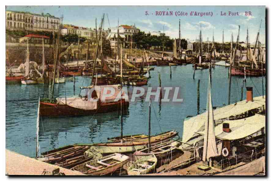Royan (Côte d'Argent) - Le Port - BR